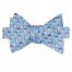 Snoball Gulf Blue Bow Tie